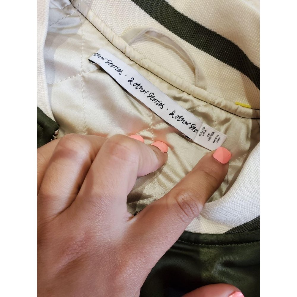 & other stories bomber jacket - Picture 3 of 8